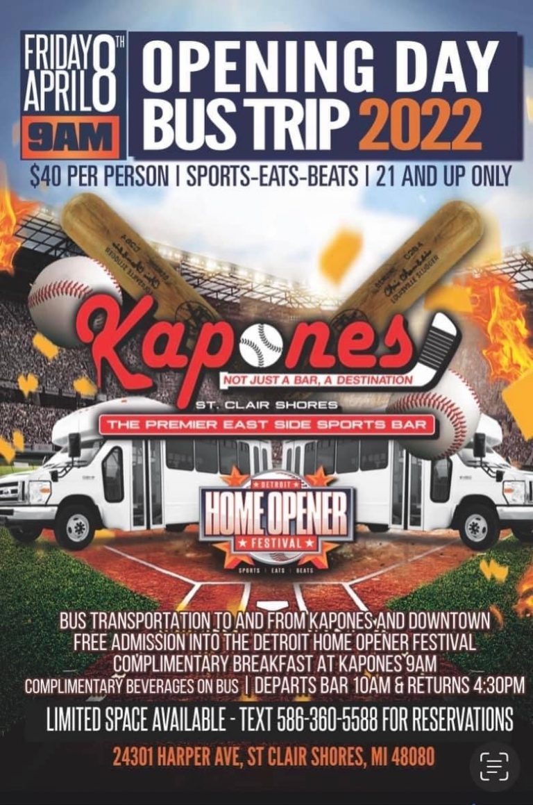 Detroit Home Opener Festival 2022 Detroit Home Opener